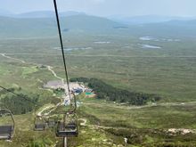 And the view going down