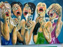 Notice they are all drinking wine!