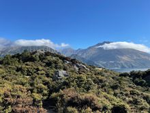 Mountains all around 