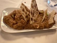 The (in)famous MORTERUELO of Cuenca, made up of pork liver, and various parts of game including hare, partridge, rabbit.    