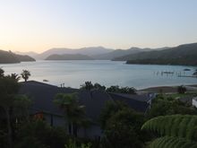 Kenepuru Sound from Portage Resort Room