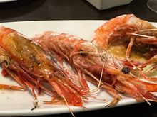 Wonderful, meaty red prawns from Andalucia