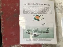 Description of Japanese plane remnants