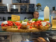 I love bruschetta . . . 