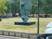 Continuing with the Horse Theme.  This is one incredible statue just at the tip of Hyde Park before getting off on the way to Buckingham Palace.  I can't find the name, if anyone knows, please help me out.