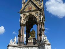 A wider shot of the memorial