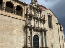 Baroque facade of Igreja e Mosteiro de São Gonçalo