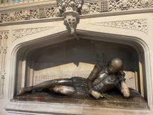 That Shakespeare Guy again.  He attended Southwark Cathedral