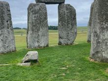 Some nice stacking going on here.  At the visitor center there is an example of how they might have done that.  The stone is from 15 miles away
