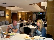 Interior scene; this pair was Russian