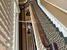 Look at these stairwells.  It seemed like there were only a couple of rooms, large rooms on each floor and the a stairwell.