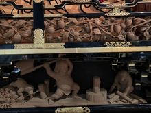 Matsuri no Mori - carving decoration on float