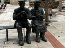 Resting on the Plaza Mayor