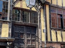 Front entrance of the Merchant Adventurers Hall. Definitely worth a visit