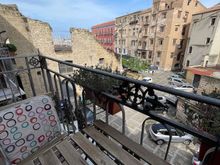 Looking north from our terrace, you can see La Cala and down into Piazza Tarzana