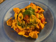 Ed's pasta with lake fish