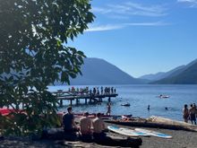 Saturday at Lake Crescent, so much fun