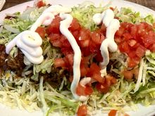 Delicious pork platter