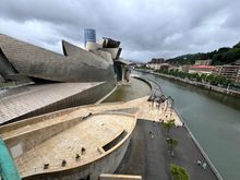 The Guggenheim’s grey expanse