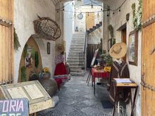 Beautiful alley shop