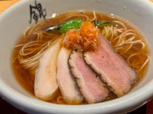 Ramen Nishiki: Soy based ramen with duck meat