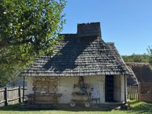 This is the pottery studio where we purchased our plates