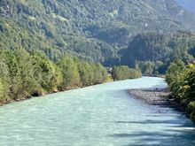 The water is so clear