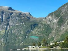 Leaving Geiranger
