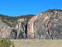 The Devils Slide, just north of Yellowstone.