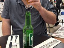 DS having a well-deserved beer