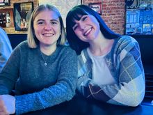 Kate and my niece, Mady.