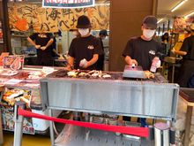 Vendors preparing 
