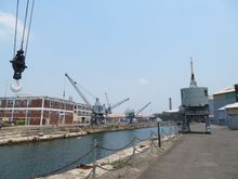 Docklands Area of Cockatoo Island