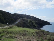 Along the coastal road