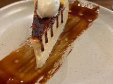 Basque style cheesecake (Cava Bodega)