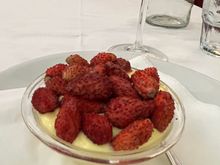 Panne Cotta with tasty strawberries