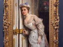 What’s she hearing???