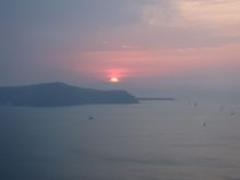 Sunset from Fira
