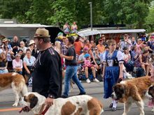 St Bernard's in the parade