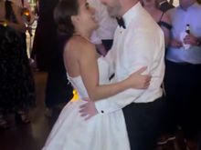 Dancing - sorry for poor quality - had to crop from a video. 