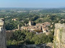 View of Asolo from La Rocca