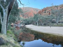 Looking up the gorge at the end. What a fantastic hike!!!