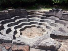 Lotus Pond, restored - beautiful shape! 