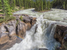One of the many waterfalls 