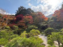 Okochi Sanso Villa. There is an entrance fee that keeps visitor traffic down.