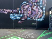 Lots of art on the walls, too