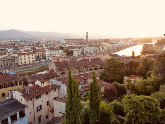 First morning in Florence