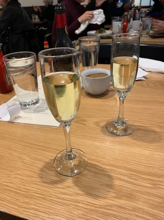 Decided to use our meal vouchers wisely this morning. We l board in about an hour. I like traveling but feel like I need. A few days distance from a travel day to have a decent perspective on whether it’s worth it. We had been up for more than 24 hours when we got to Salt Lake last night and we’re still not home. 