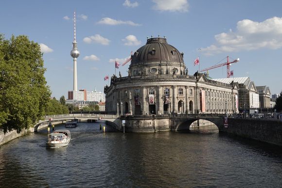 Bode Museum at head of Museum Island where Pergamon and Neus are also located 