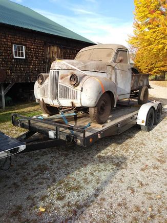 For those who aren't familiar with "before" photos of a project. Unfortunately, the original engine is too costly to re-build so DH is on the hunt for something affordable that will fit.